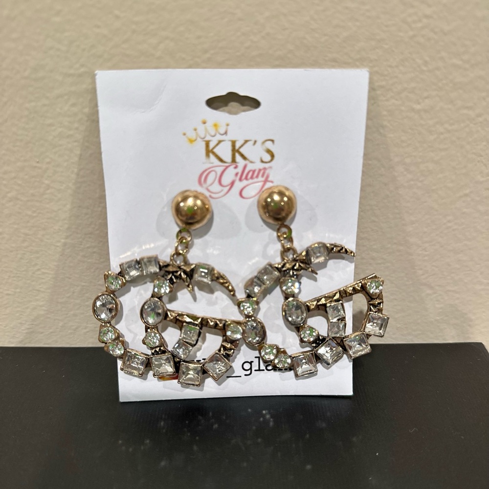 Designer Inspired GG earrings